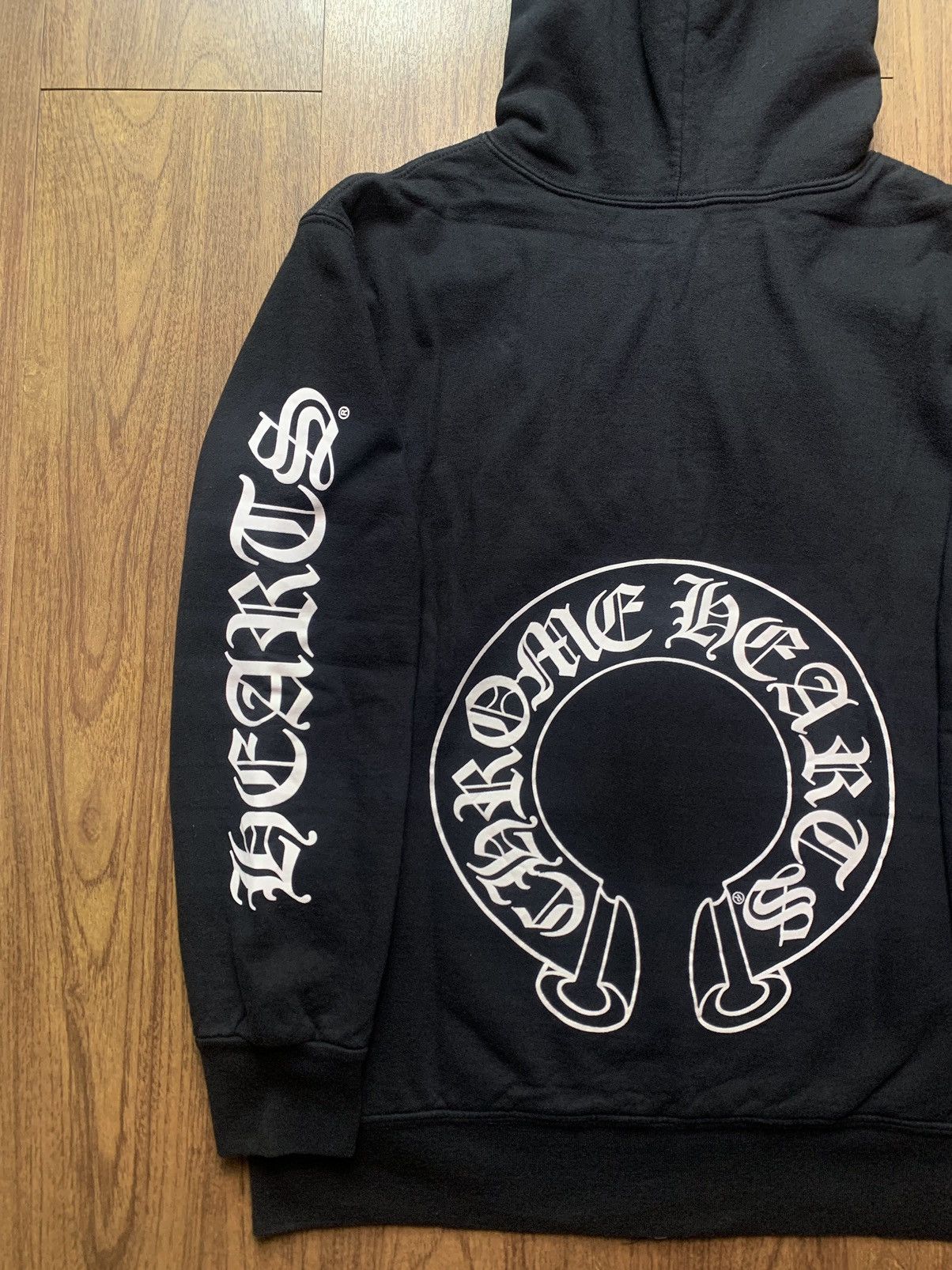 Chrome Hearts Chrome Hearts Horseshoe Logo Thermal Zip Hoodie Size US M / EU 48-50 / 2 - 5 Thumbnail