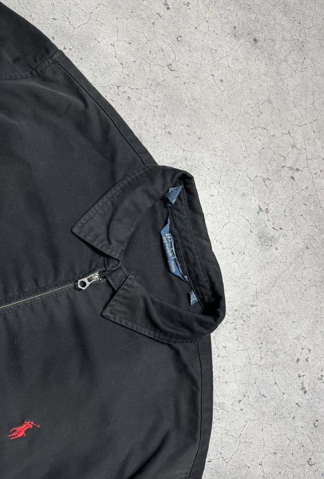 Polo Ralph Lauren Polo Ralph Lauren Vintage 90s Bomber Jacket Black Rare Y2K Size US XXL / EU 58 / 5 - 7 Thumbnail
