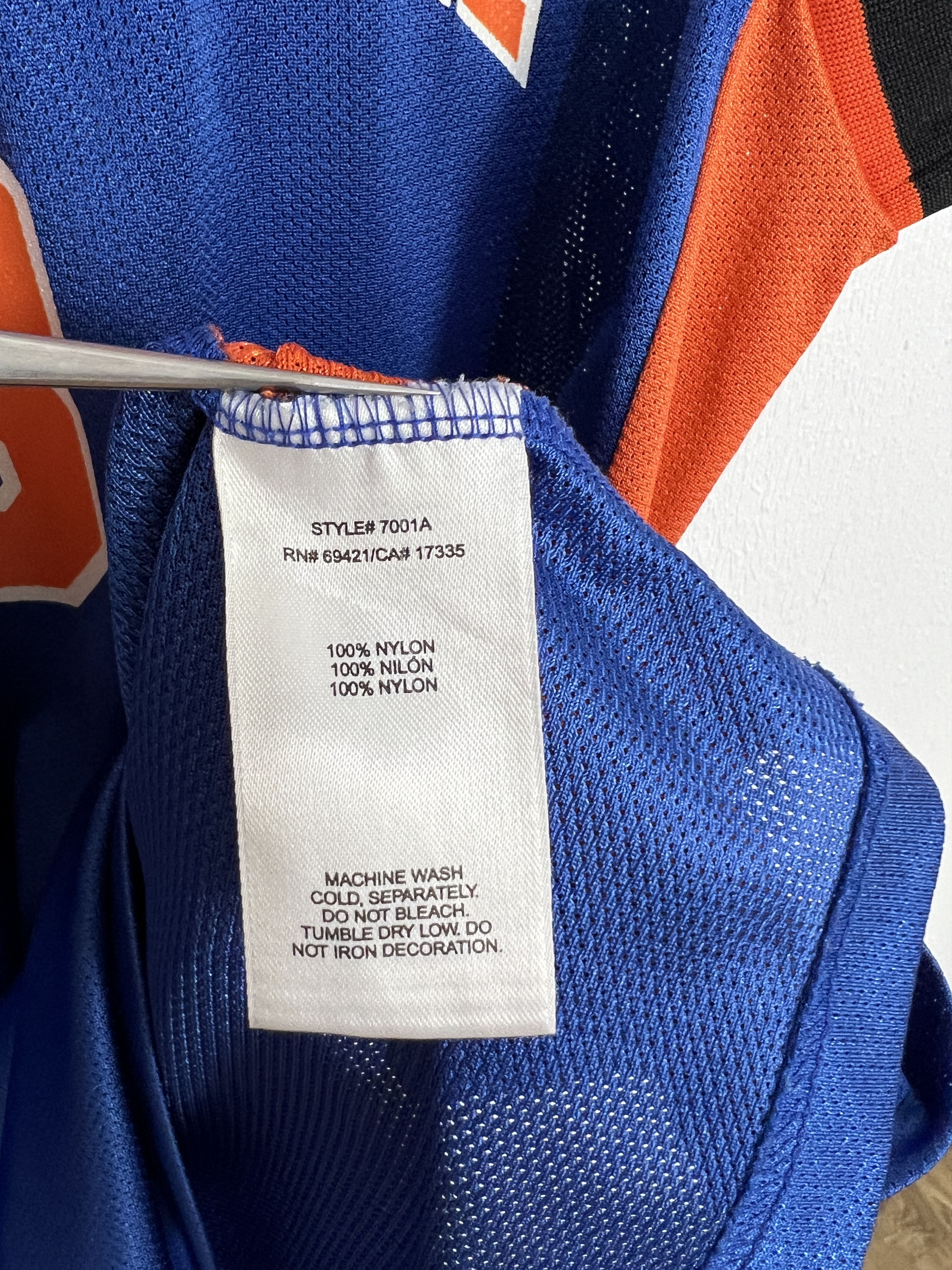 Reebok Vintage Reebok New York Knicks #8 Sprewell NBA Jersey Size US L / EU 52-54 / 3 - 9 Thumbnail
