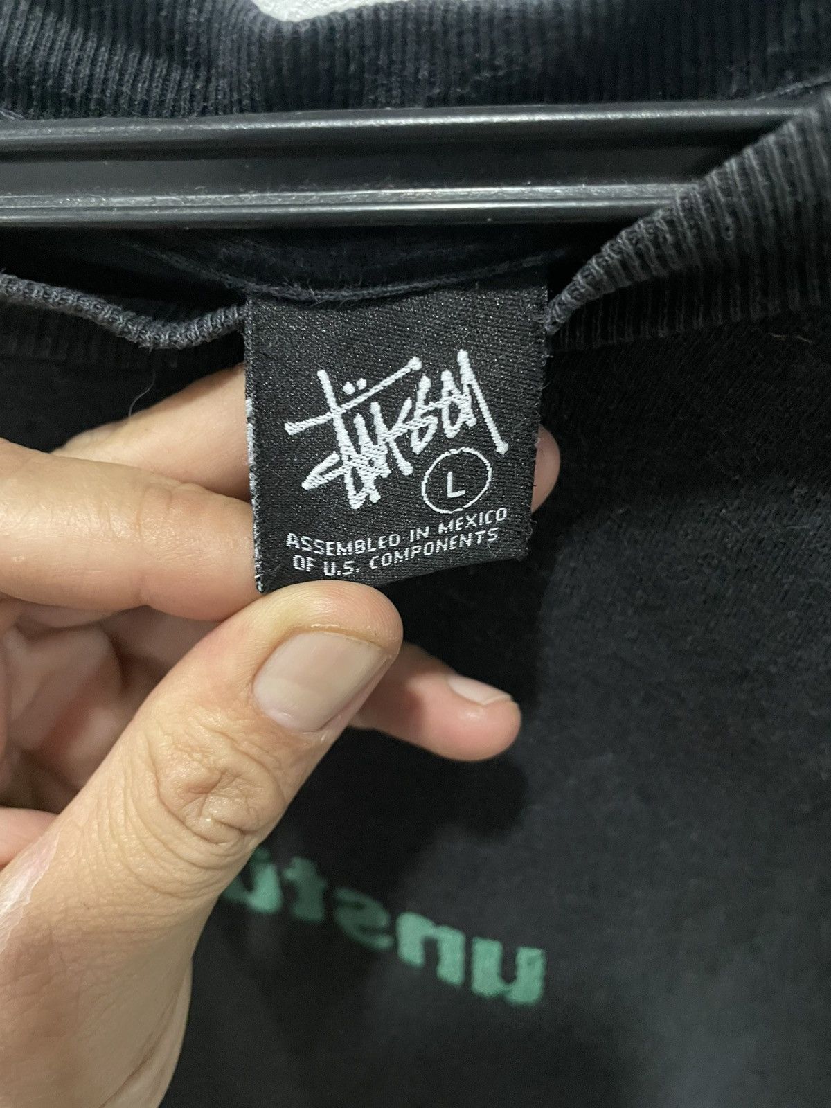 Stussy Stussy Big Logo Shirt Size US L / EU 52-54 / 3 - 3 Thumbnail