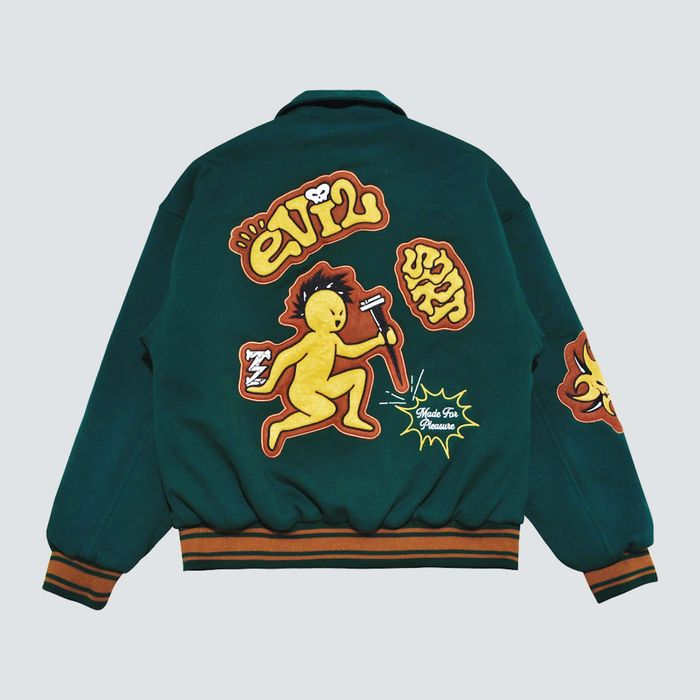Varsity VARSITY JACKET - FAITH DARK GREEN UNISEX | Grailed