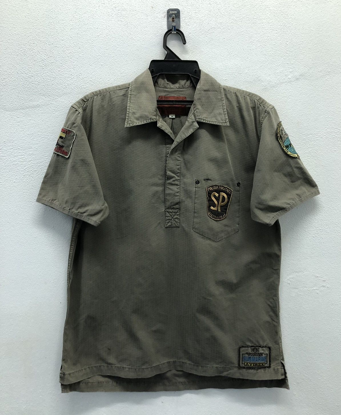 Vintage Avirex Official Uniform Polos Shirt