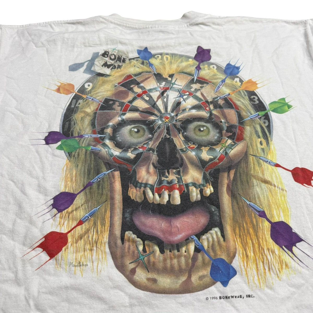 Vintage Vintage 90s Bone Man Size US XL / EU 56 / 4 - 3 Thumbnail