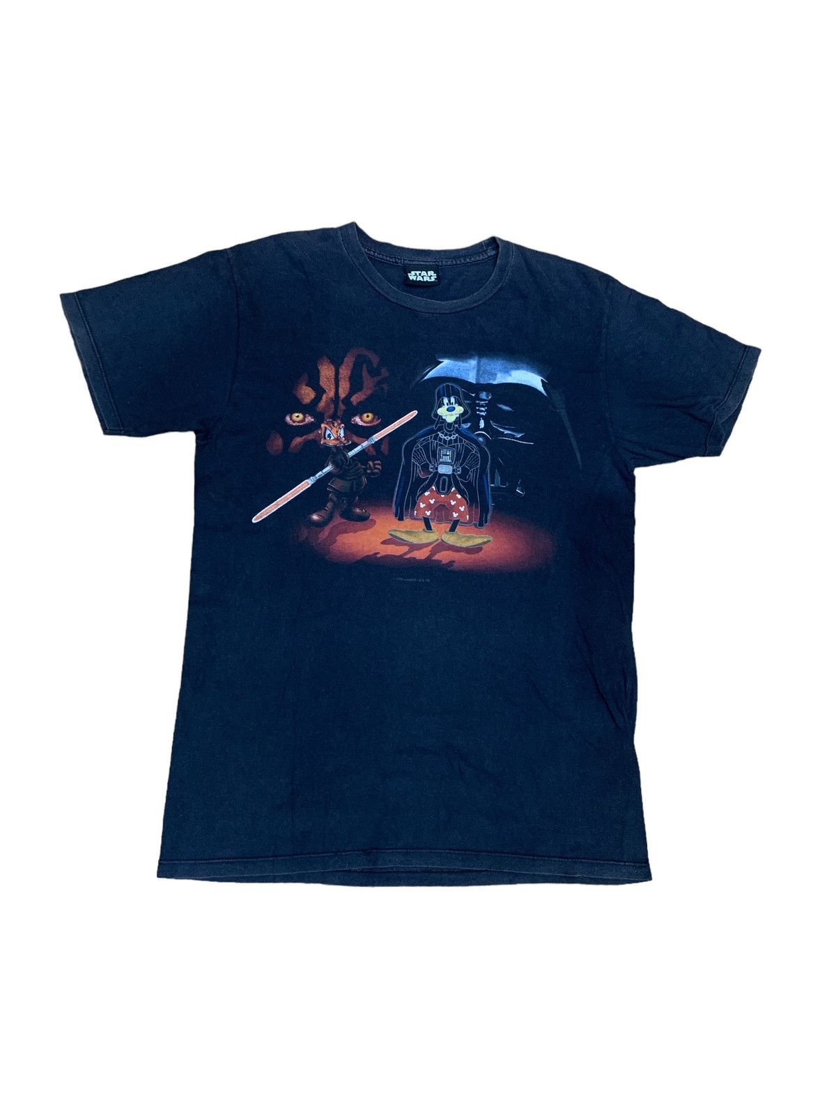 Star Wars × Vintage VTG 2007 STAR WARS X DISNEY JEDI SHIRT Size US M / EU 48-50 / 2 - 1 Thumbnail