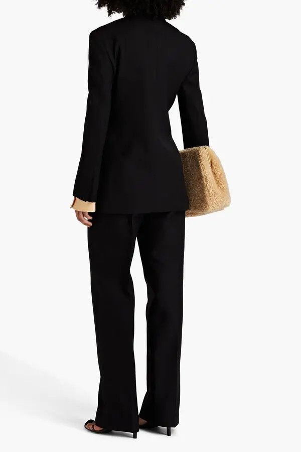 Jil Sander o1y0925 Blazer in Black Size S / US 4 / IT 40 - 3 Thumbnail