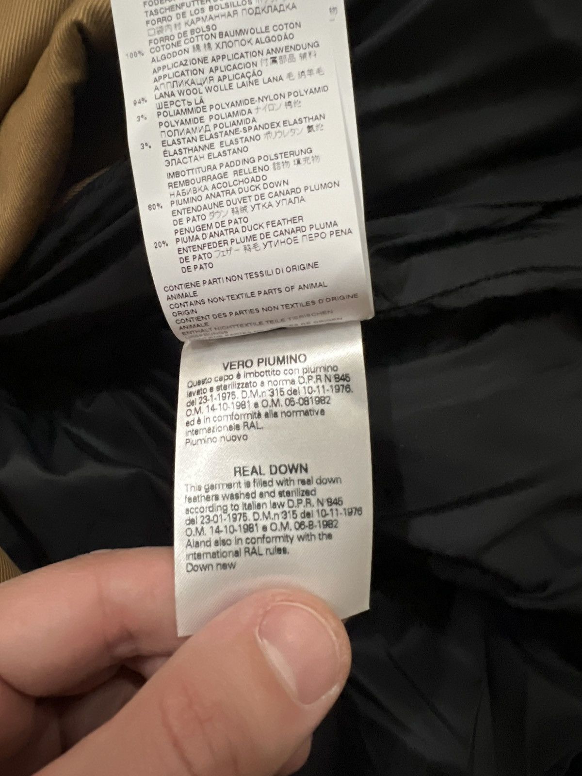 Dsquared2 DSQUARED2 DOUBLE LAYER DOUBLE BREASTED COAT size 48 Size US M / EU 48-50 / 2 - 7 Thumbnail