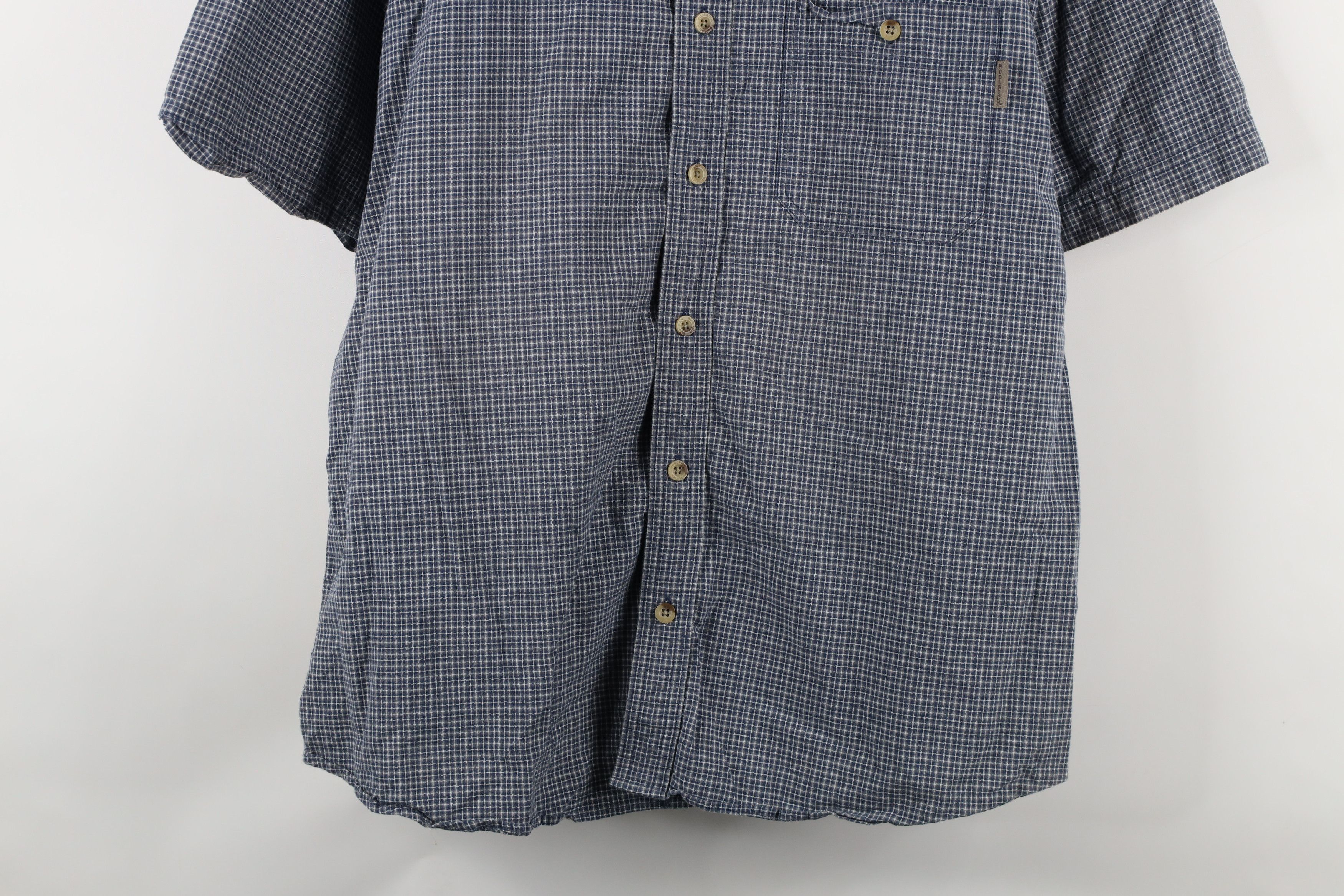 Vintage Vintage Woolrich Out Short Sleeve Button Down Shirt Plaid Size US XL / EU 56 / 4 - 3 Thumbnail