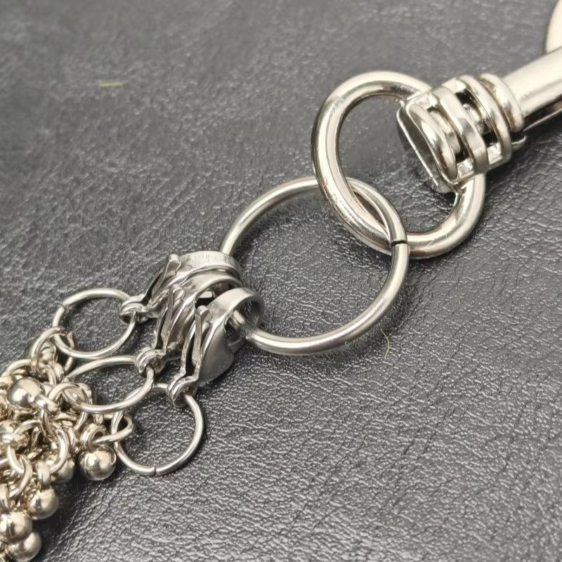 Jewelry Minimalism Bead Flower Retro Gothic y2k Waist Pants Chain Size ONE SIZE - 5 Thumbnail