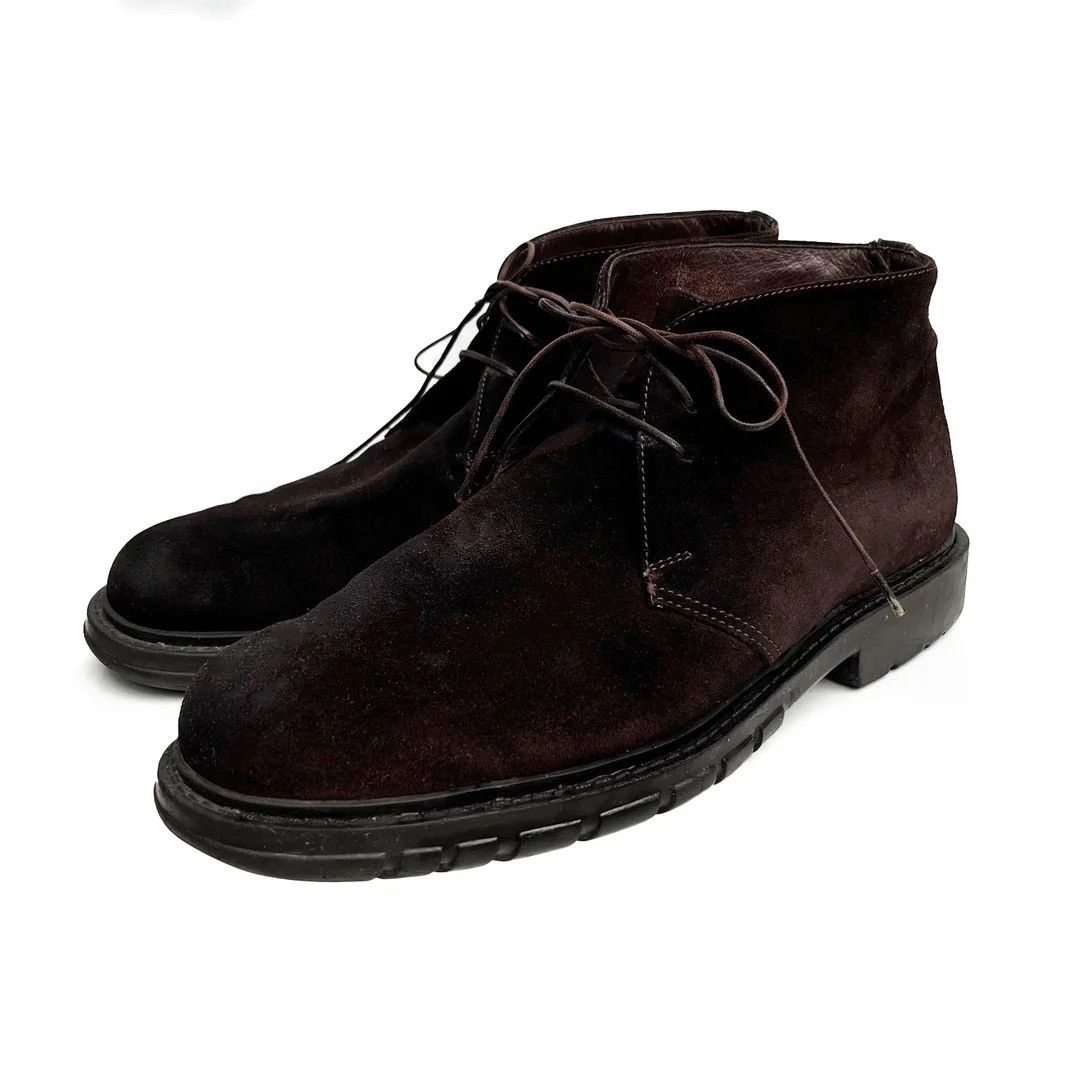 Polo Ralph Lauren 1990 90s Vintage Brown Suede Chukka Boots