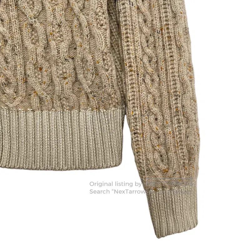 Hermes Hermes Off-white twisted cashmere hooded single-breasted l Size XXS / US 00 / IT 34 - 4 Thumbnail