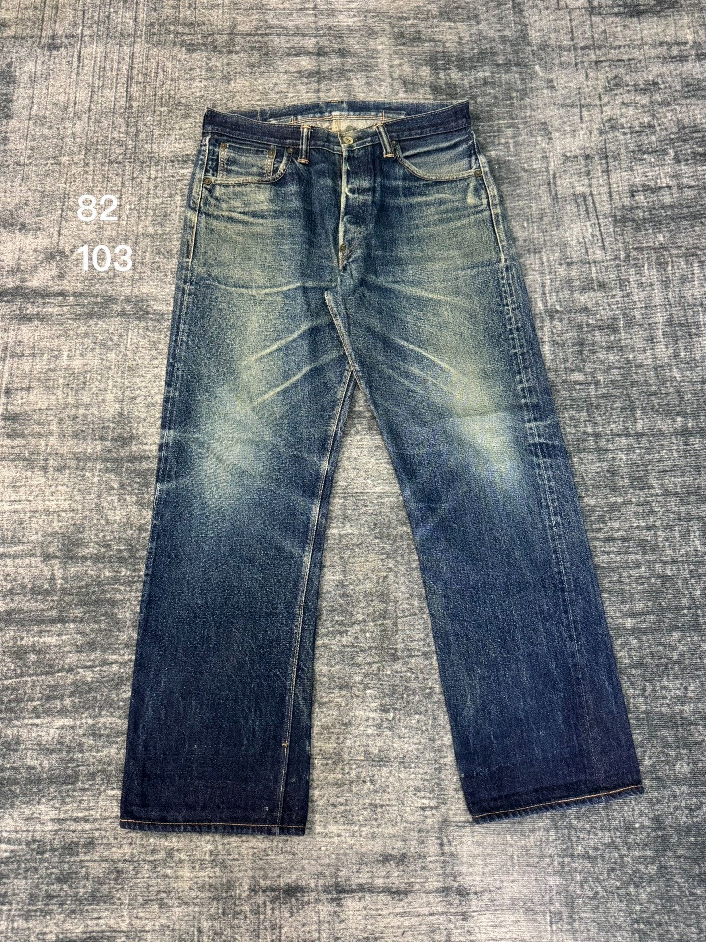 Vintage Vintage 700 Japan Washed Retro Blue Jeans Size US 32 / EU 48 - 1 Thumbnail