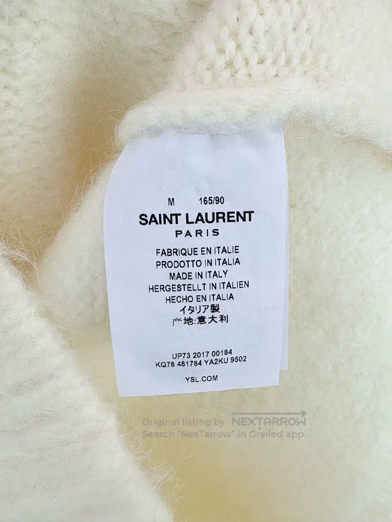 Saint Laurent Paris Saint Laurent Paris Mohair turtleneck sweater Size M / US 6-8 / IT 42-44 - 4 Thumbnail