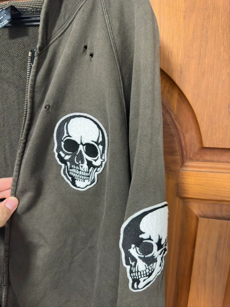 Number (N)ine hoodie skull archive Number Nine Double Skull Hoodie