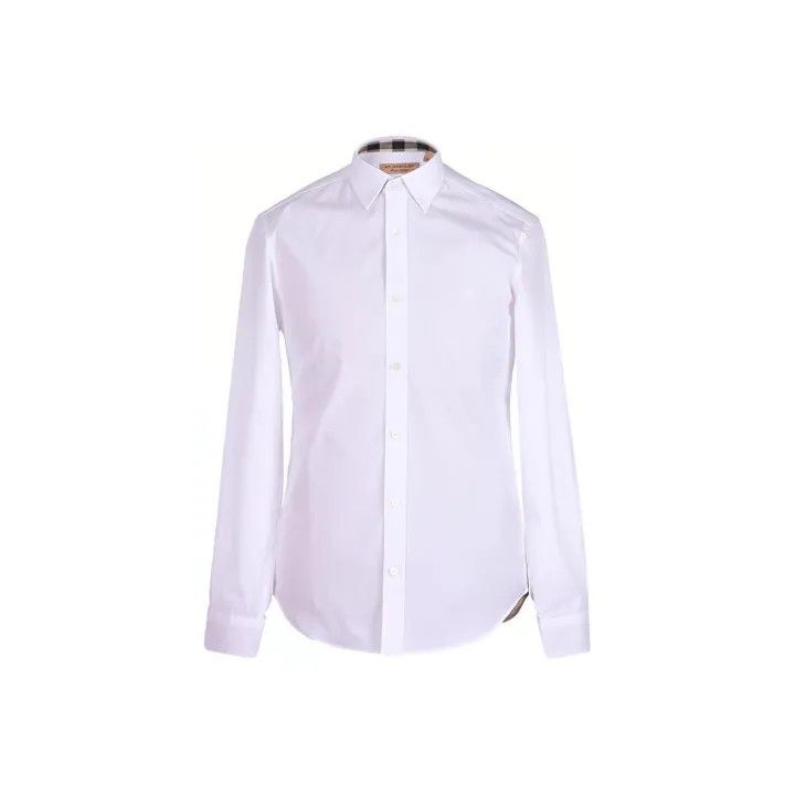 Burberry Burberry Classic White Long Sleeve Shirt Size US L / EU 52-54 / 3 - 1 Thumbnail