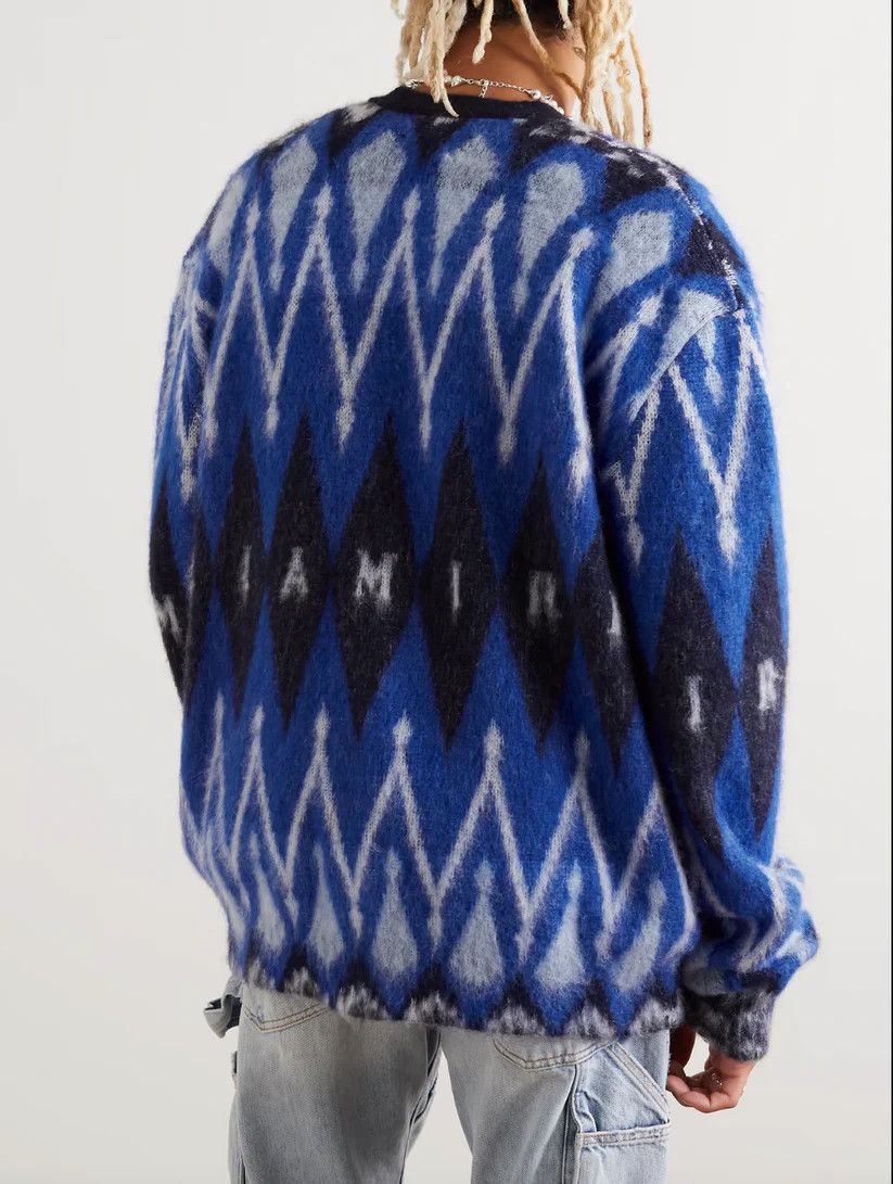 Amiri o1y0525 Cardigan in Multicolor Size US L / EU 52-54 / 3 - 3 Thumbnail