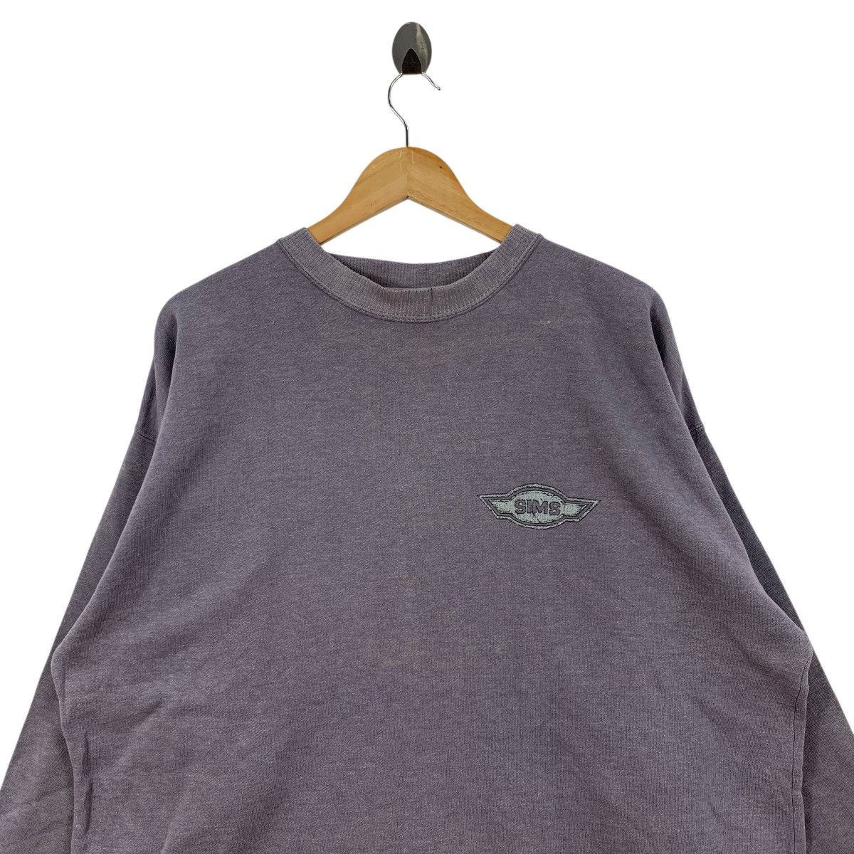 Vintage Vintage 90s SIMS SKATEBOARD SURFBOARD Surfing Usa Sweatshirt Size US L / EU 52-54 / 3 - 4 Thumbnail