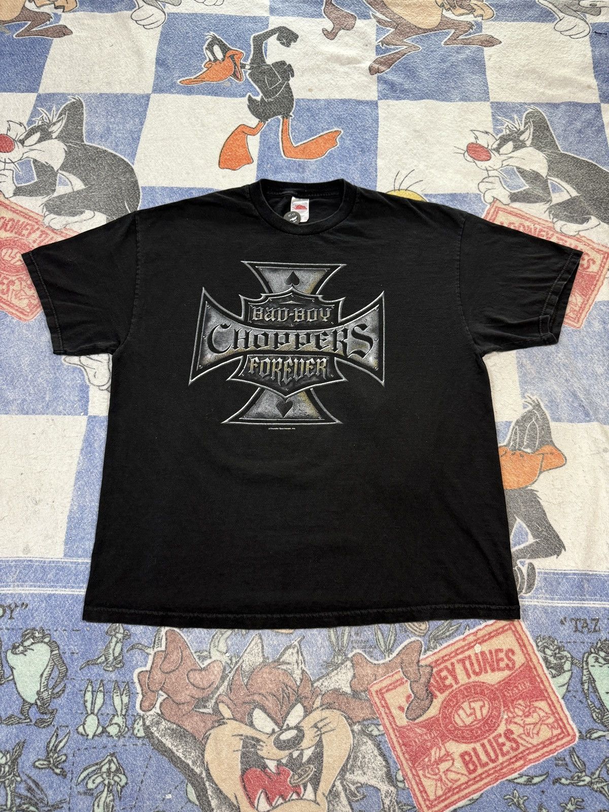 Vintage Vintage choppers biker tee Size US XXL / EU 58 / 5 - 1 Thumbnail