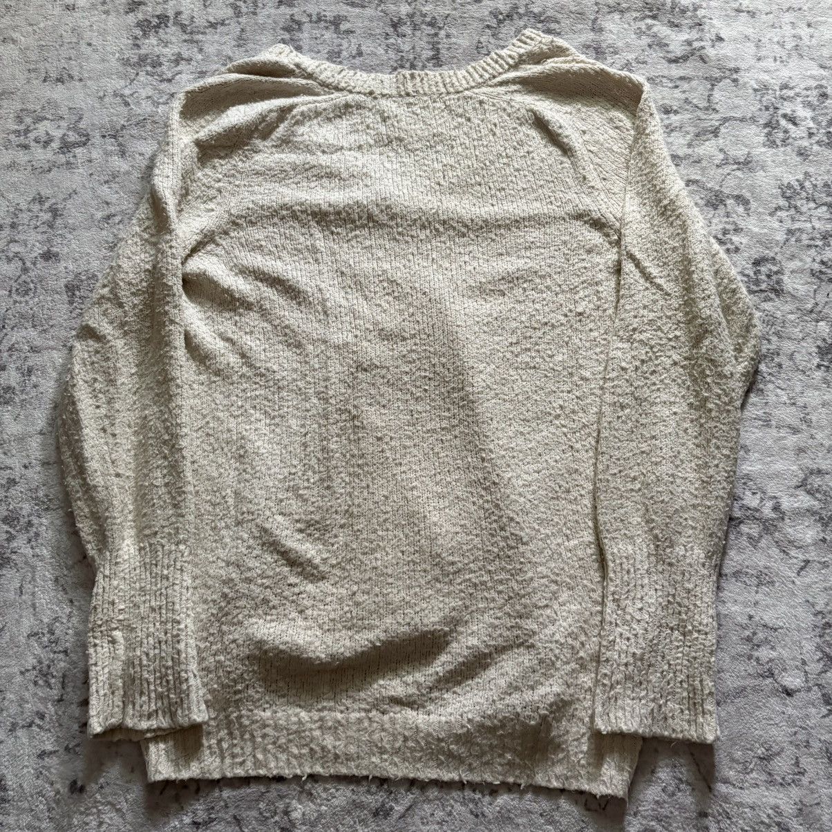 Maison Margiela Maison Margiela Knit Cardigan Sweater Cream Size US XL / EU 56 / 4 - 5 Thumbnail