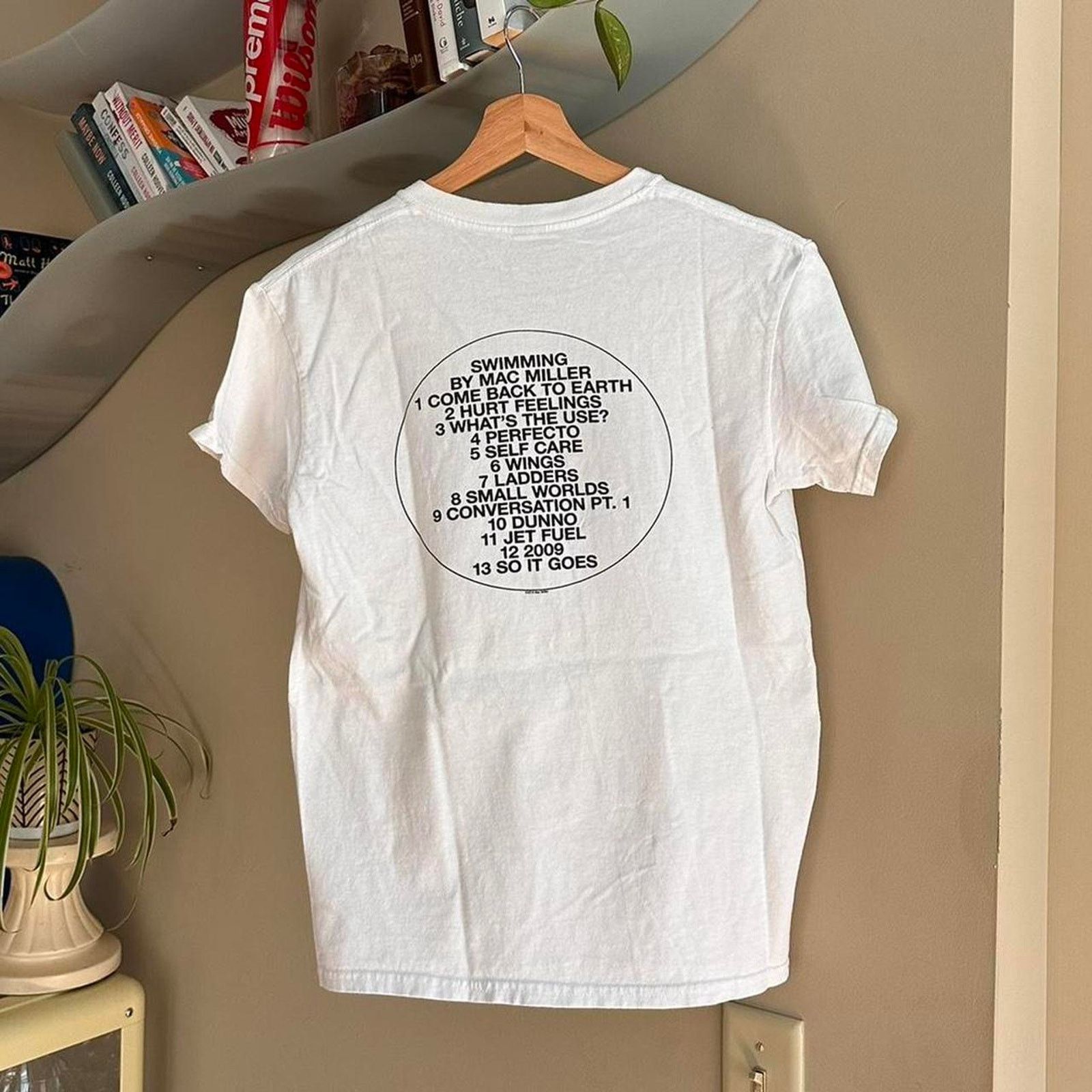 Band Tees × Rap Tees Vintage Y2K Mac Miller Swimming Album Shirt Size US S / EU 44-46 / 1 - 5 Thumbnail