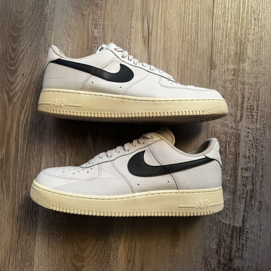 Nike NIKE • Air Force 1 Low "Vast Grey Black" (12M) Size US 12 / EU 45 - 2 Thumbnail