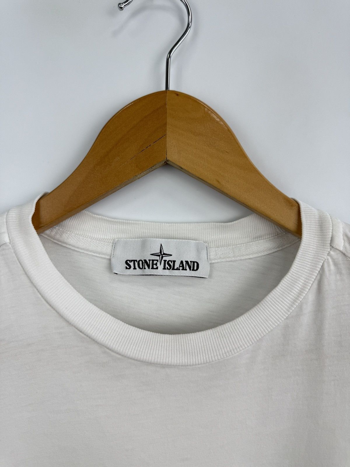 Stone Island 🇮🇹 Y2K Stone Island Patch Program T-shirt Rare Retro Hype Size US S / EU 44-46 / 1 - 5 Thumbnail