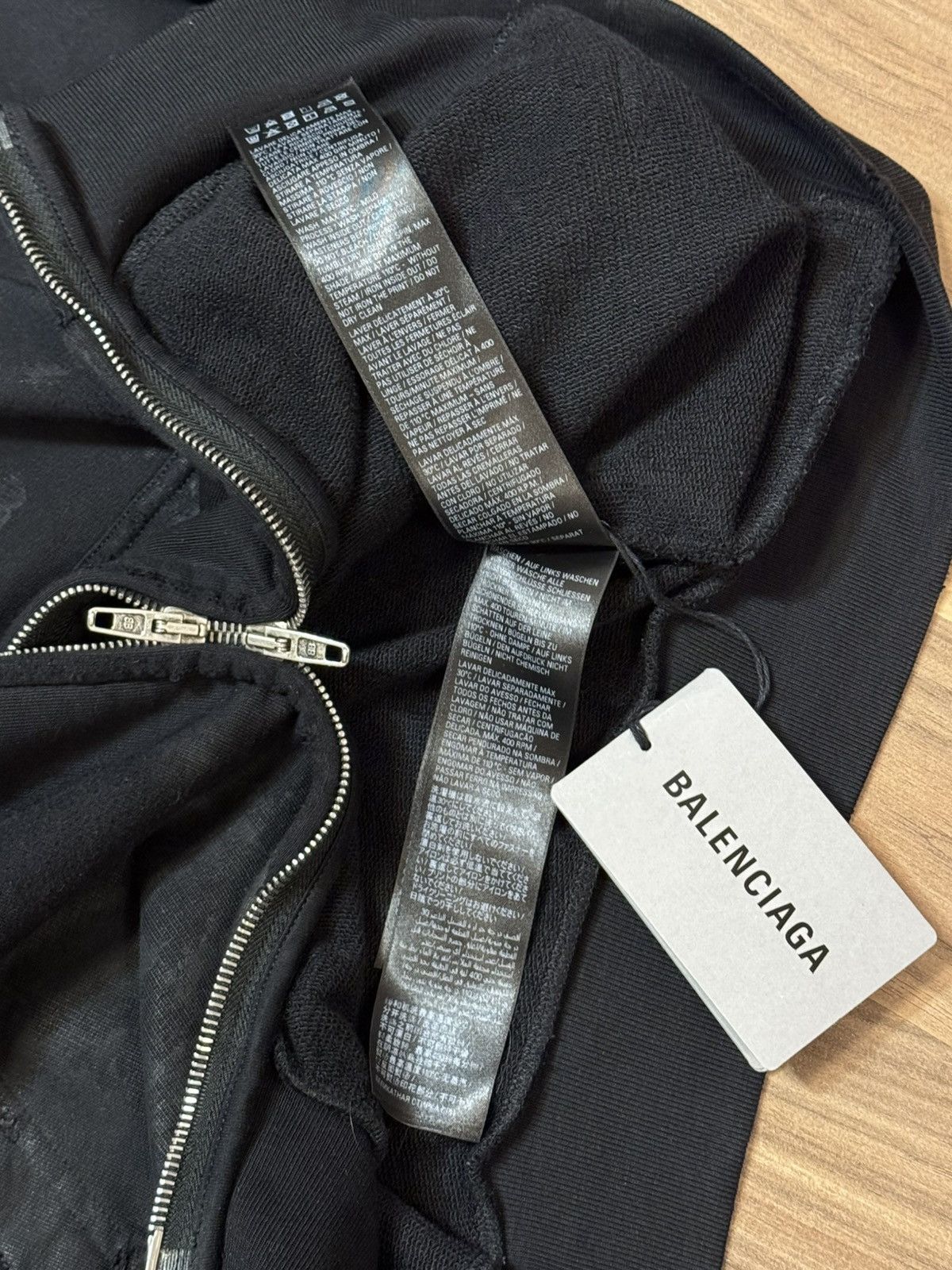Balenciaga Balenciaga heavy metal zip up Size US S / EU 44-46 / 1 - 10 Thumbnail