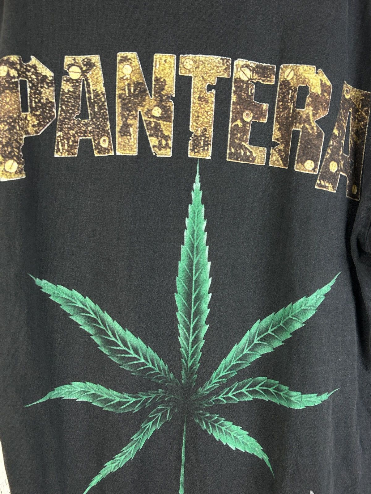 Band Tees 90s Vintage 1997 Pantera Single Stitch Bootleg Band T-Shirt Size US M / EU 48-50 / 2 - 5 Thumbnail