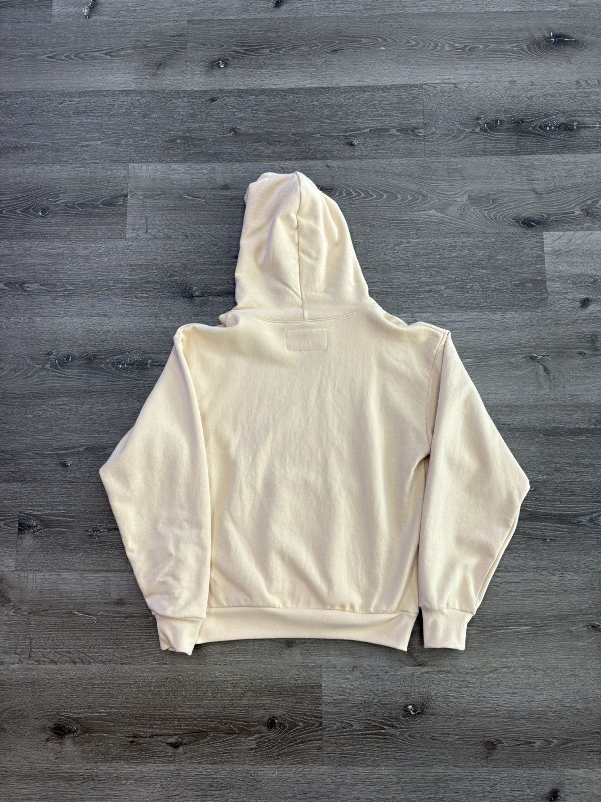 Sp5der Sp5der OG “Web” V2 Hoodie (Cream) Size US M / EU 48-50 / 2 - 2 Thumbnail
