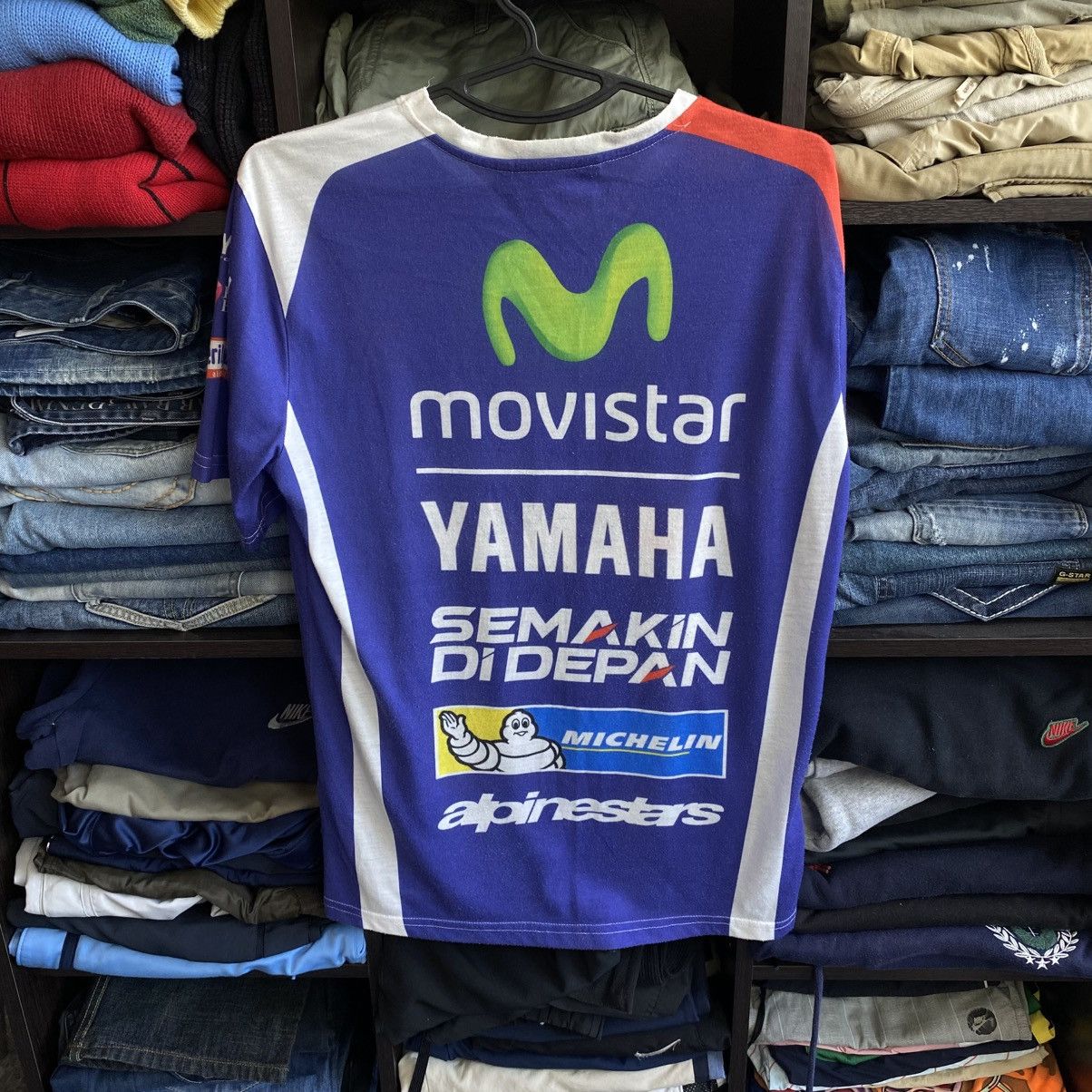 Yamaha Vintage Yamaha Overprinted 90’s Graphic Many Sponsors tee Size US S / EU 44-46 / 1 - 6 Thumbnail