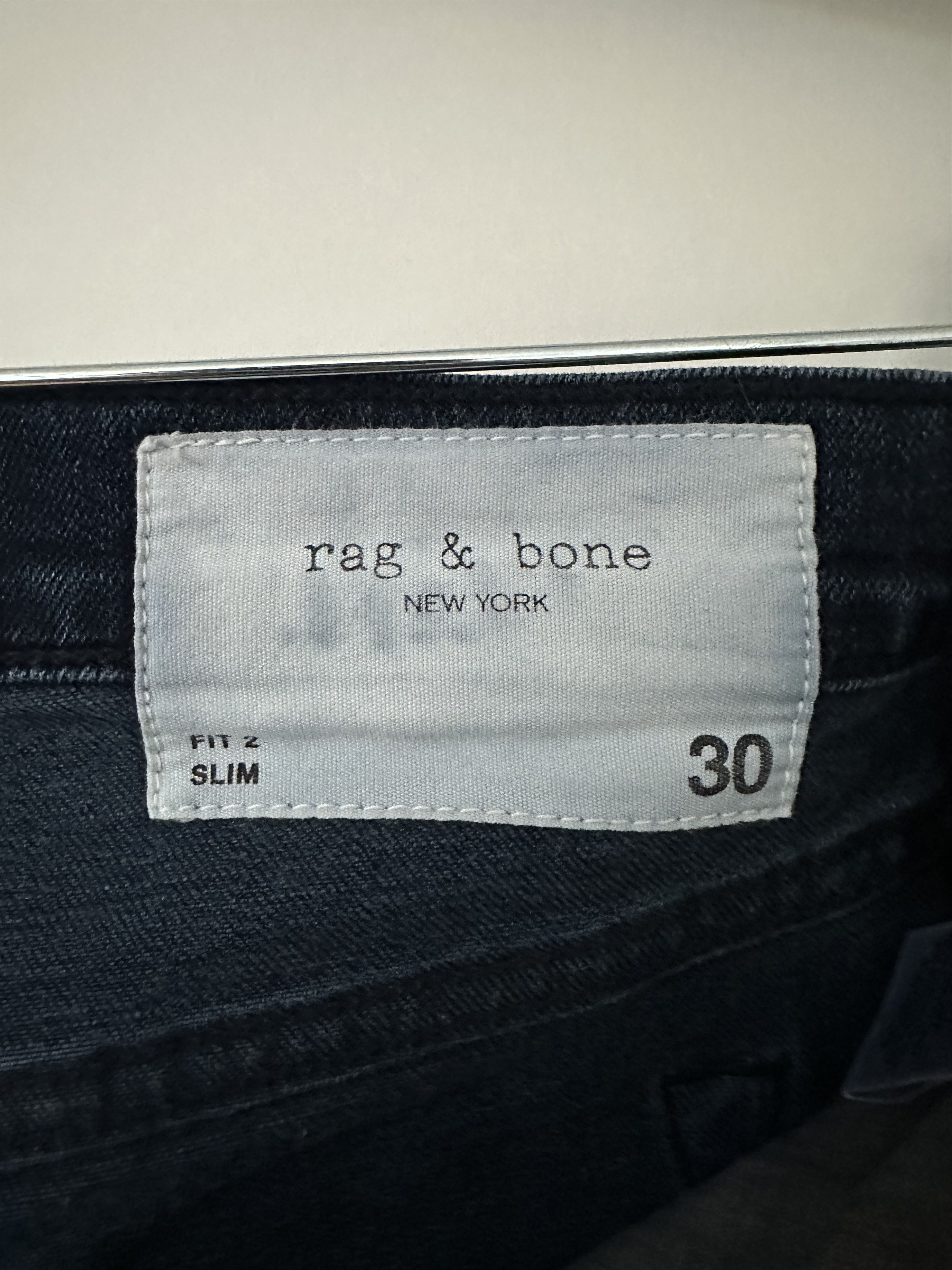Rag & Bone Fit 2 - Bayview Jean - Size 30 x 28 Size US 30 / EU 46 - 8 Thumbnail