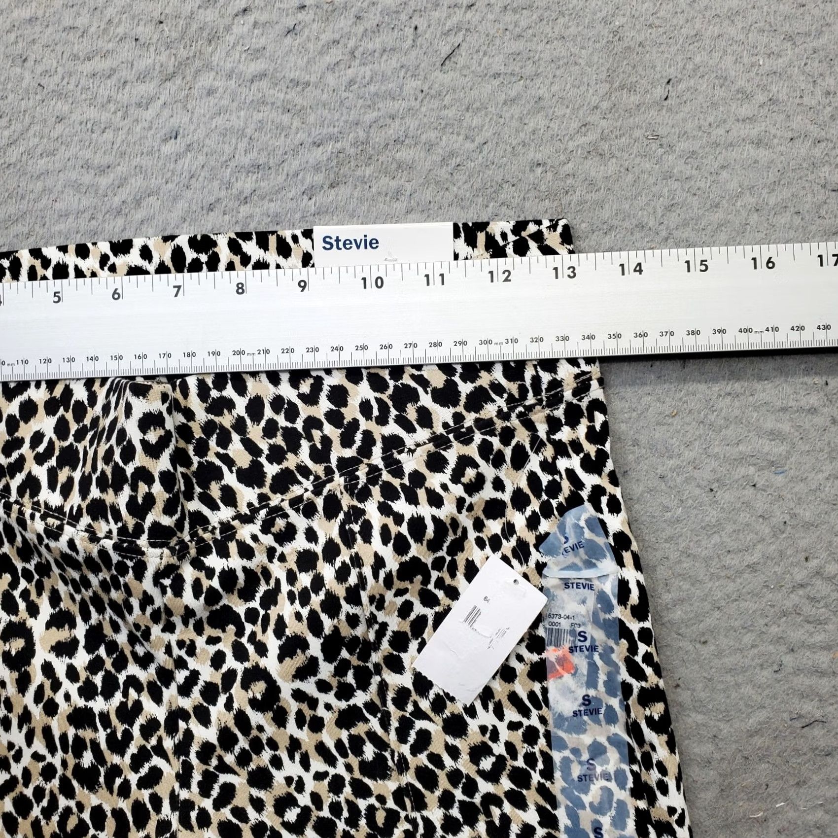 Old Navy Old Navy Stevie Leggings Women Small Multi Leopard Print Rayon Stretch High Rise Size 28" / US 6 / IT 42 - 6 Thumbnail