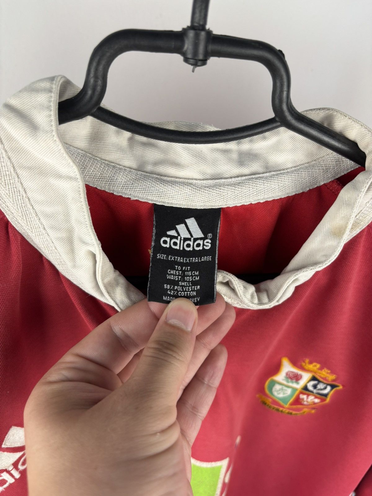 Vintage British Irish Lions 2001 Australia adidas rugby size XXL Size US XXL / EU 58 / 5 - 3 Thumbnail