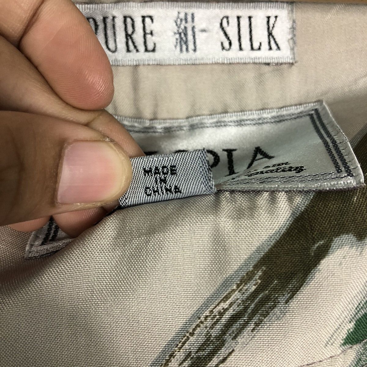 Japanese Brand 🔥Vintage Bomber Jacket Pure Silk Elspia Issey Miyake Size US M / EU 48-50 / 2 - 19 Thumbnail