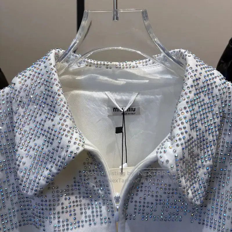 Miu Miu Miu Miu Spring Fall Cotton Jacket . Size XS / US 0-2 / IT 36-38 - 4 Thumbnail