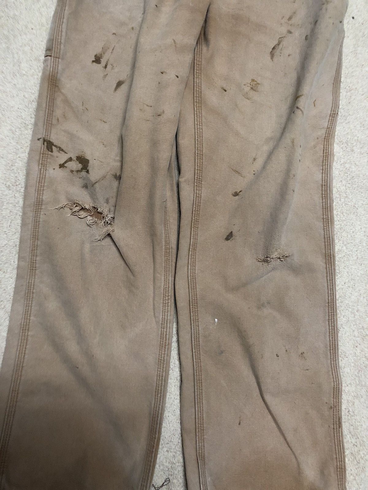 Carhartt × Vintage Vintage 34 Carhartt distress worn pants jeans Size US 34 / EU 50 - 5 Thumbnail
