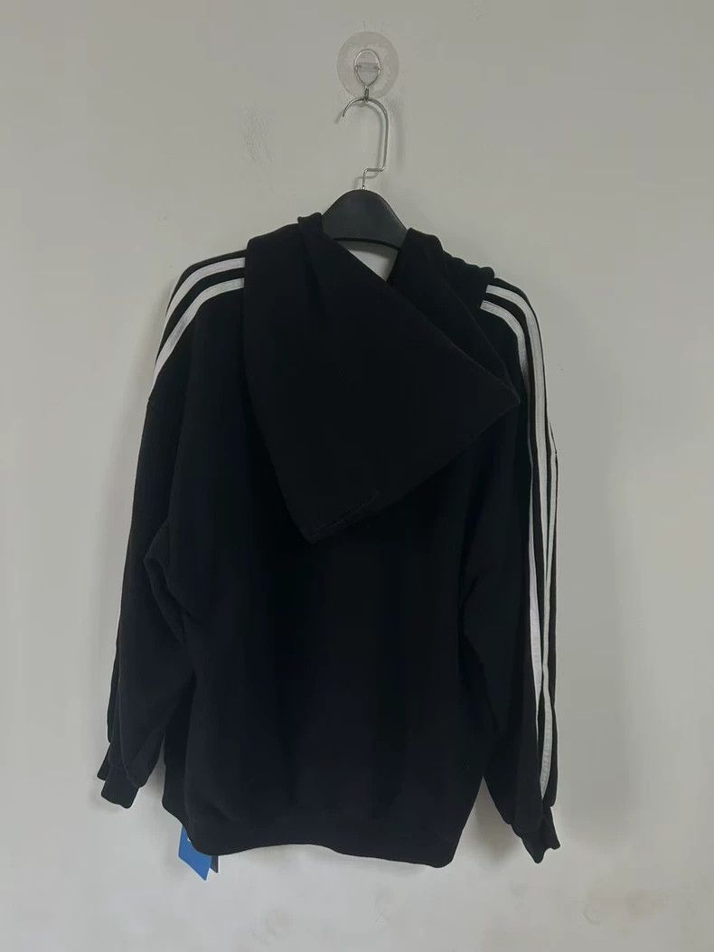 Balenciaga Balenciaga Adidas three-bar hooded zipper sweater Size US S / EU 44-46 / 1 - 2 Thumbnail