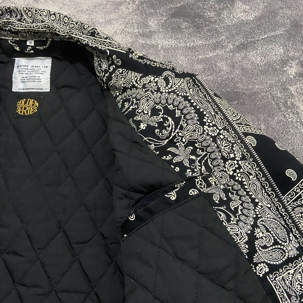 Vintage project black paisley jacket streetwear Size US M / EU 48-50 / 2 - 5 Thumbnail