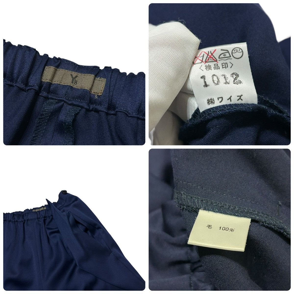 Yohji Yamamoto 634 80s Y's Yohji Yamamoto vintage suit set up men navy rare Size 40R - 14 Thumbnail