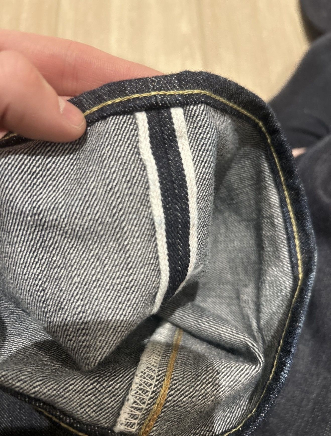 The Flat Head The Flat Head Indigo Raw Selvedge Denim Size US 31 - 4 Thumbnail