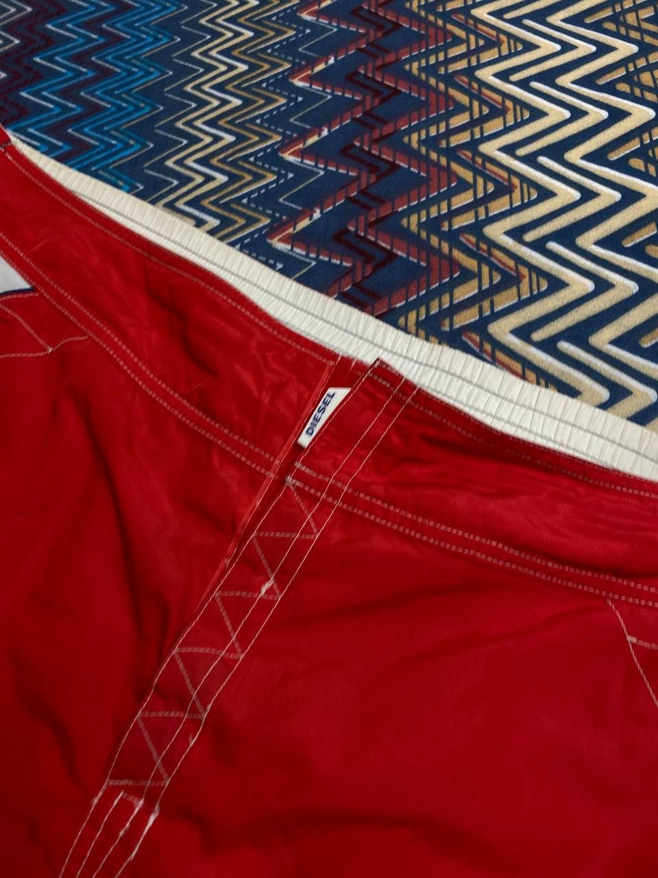 Diesel reversible shorts print DIESEL vintage Y2K logo streetwear Size US 36 / EU 52 - 10 Thumbnail
