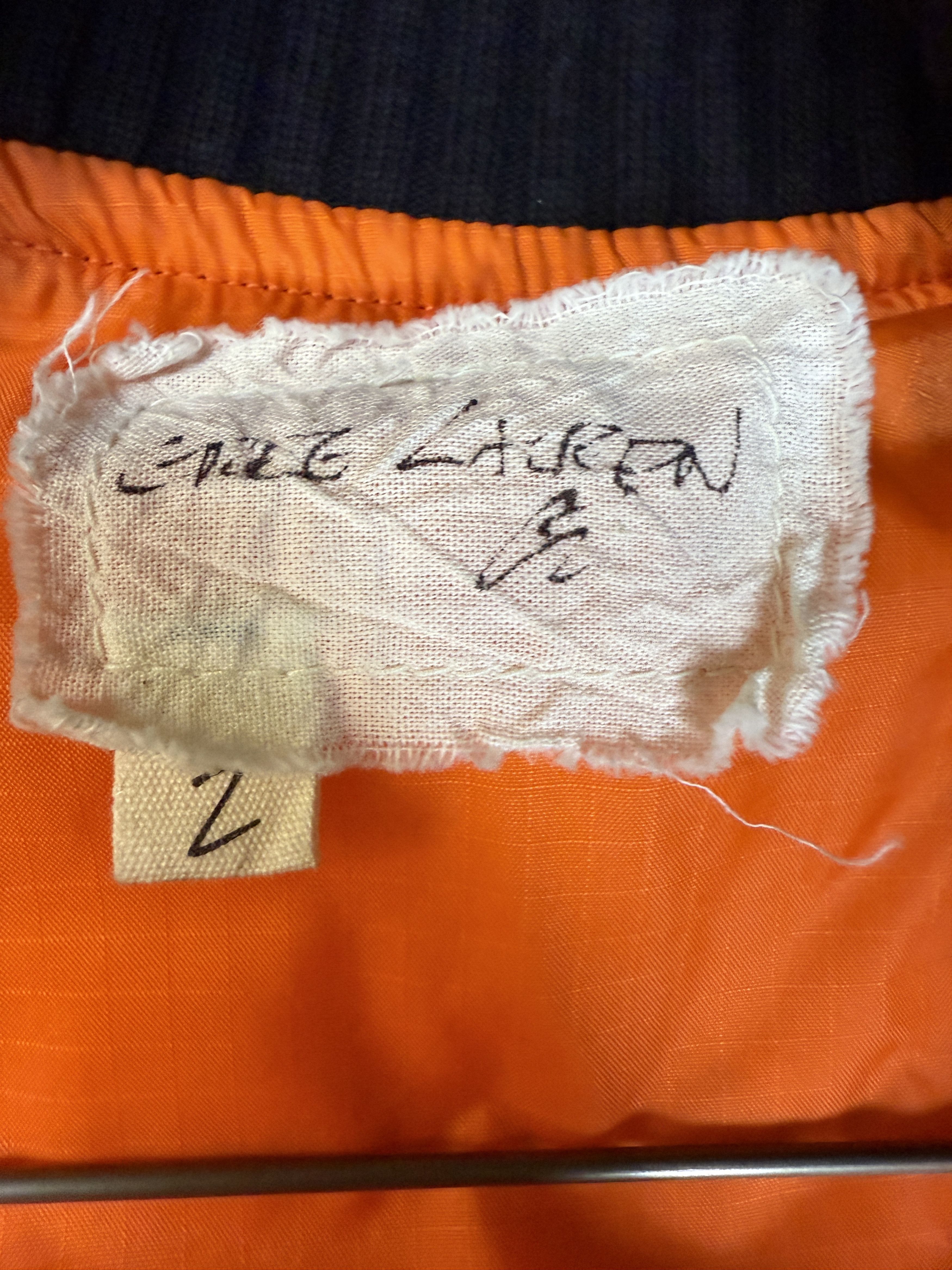 Greg Lauren $1350 Greg Lauren Black Nylon Flight Jacket Size US M / EU 48-50 / 2 - 6 Thumbnail