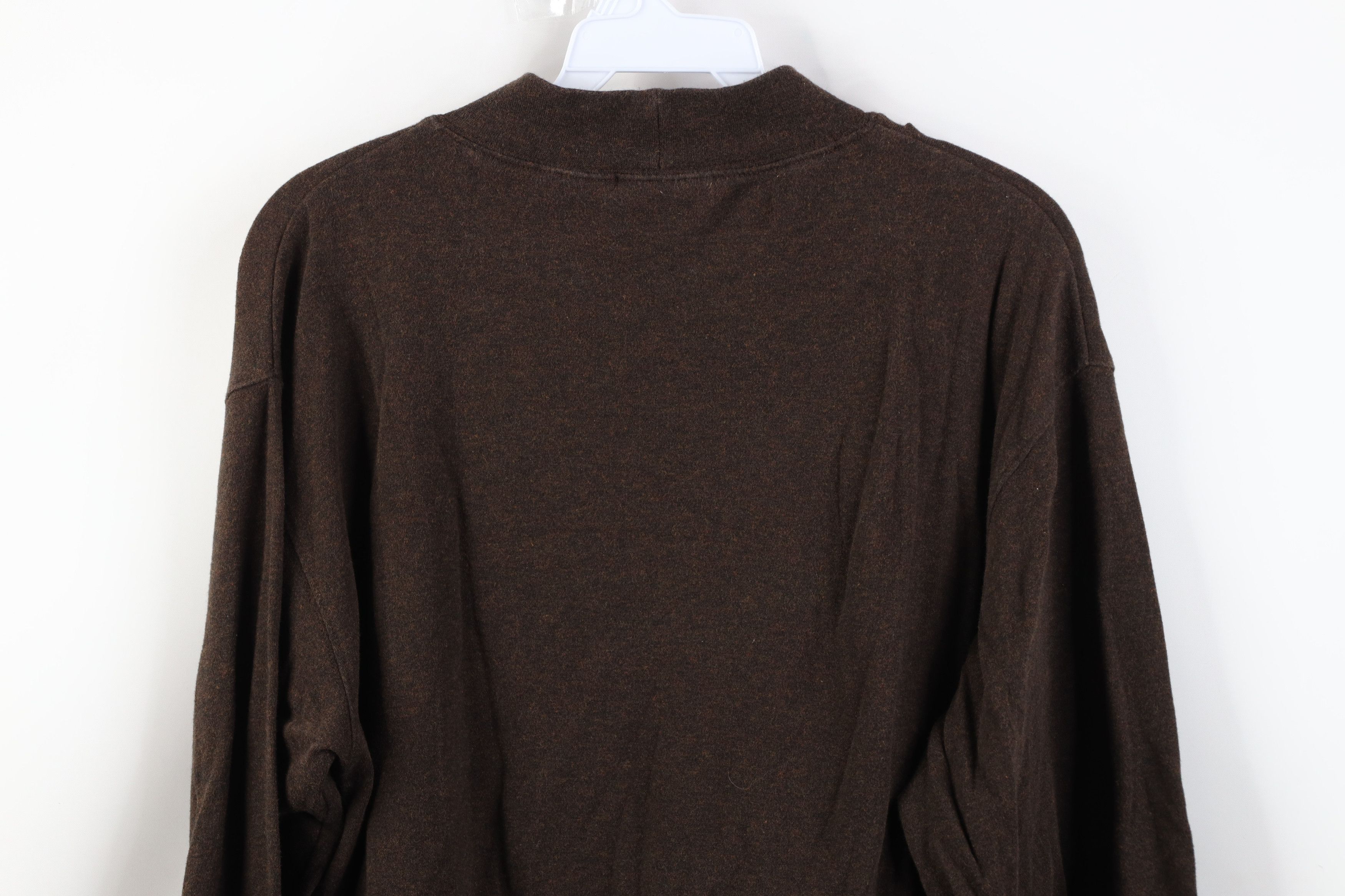 Vintage Vintage 90s Y2K Streetwear Mock Neck Long Sleeve T-Shirt Size US M / EU 48-50 / 2 - 12 Thumbnail