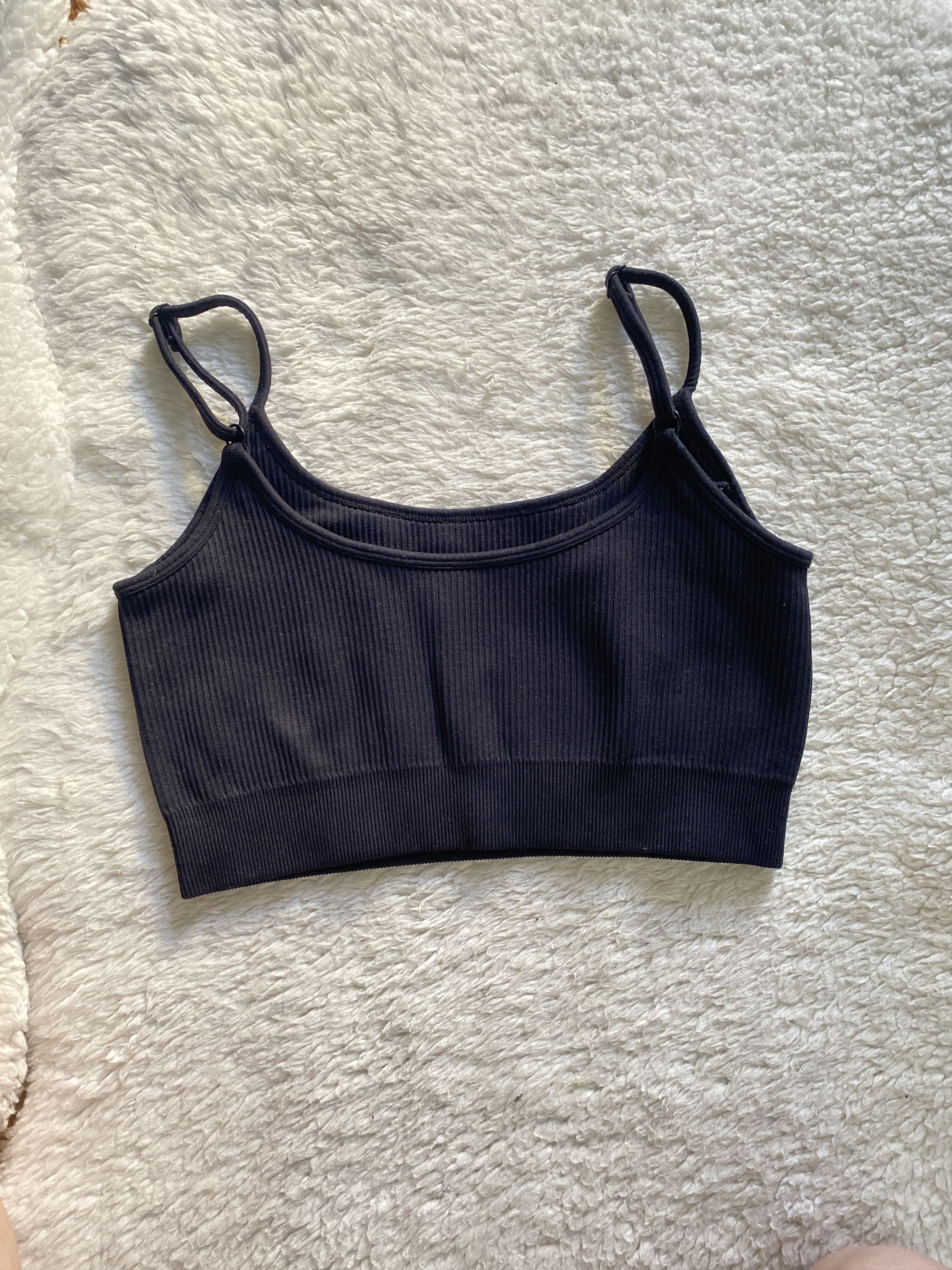 Other OQQ Women’s Ribbed Scoop Neck Sports Bra Size S / US 4 / IT 40 - 9 Thumbnail