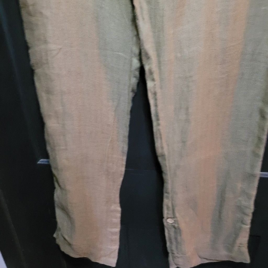 Nicole Miller Nicole Miller, Vintage Look Khaki twill Capri pants, nwt 8 Size 29" - 5 Thumbnail