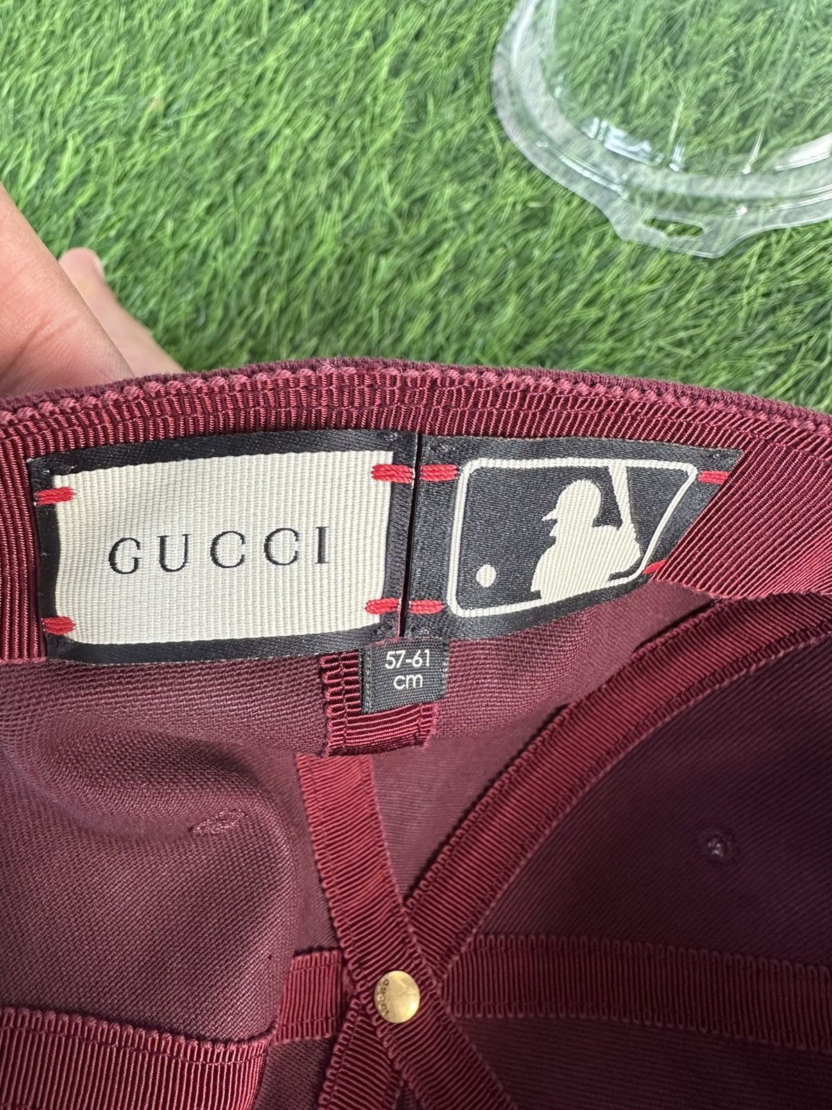 Gucci × New York Yankees Gucci Hat / Cap New York Yankees Size ONE SIZE - 7 Thumbnail