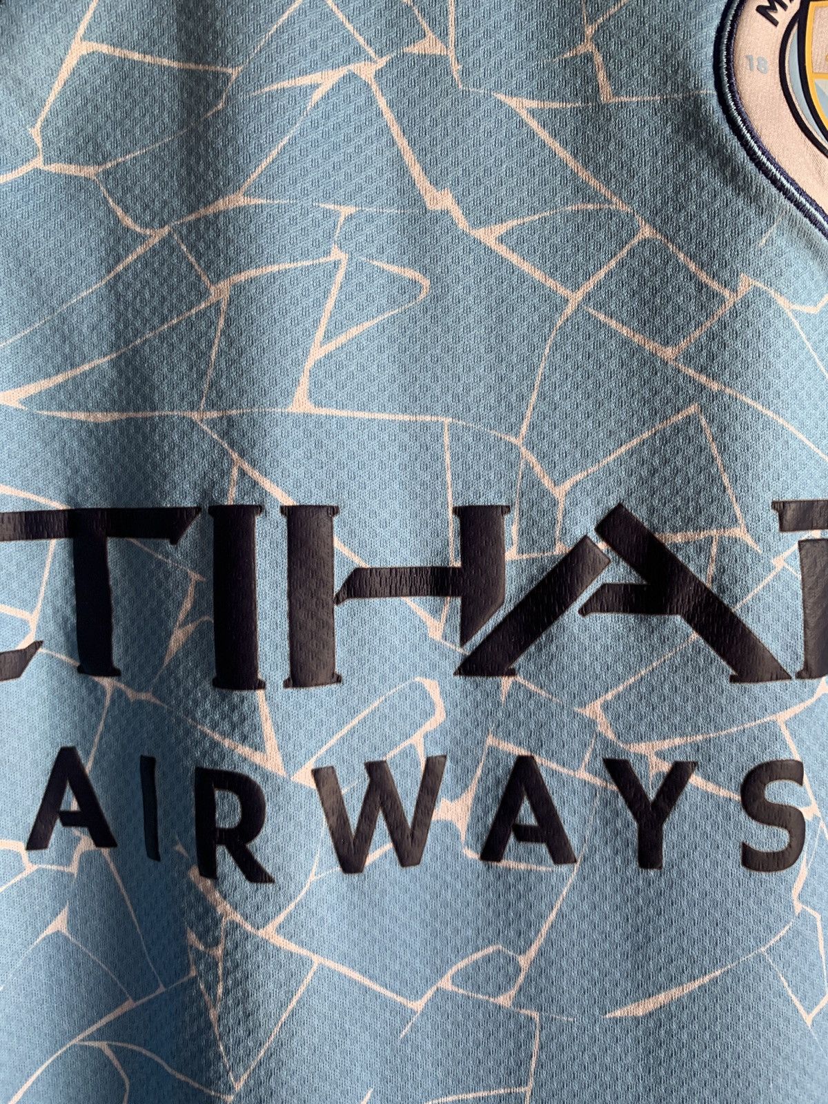 Puma Manchester City 2019 Home Football Shirt Puma Soccer Jersey Size US M / EU 48-50 / 2 - 6 Thumbnail