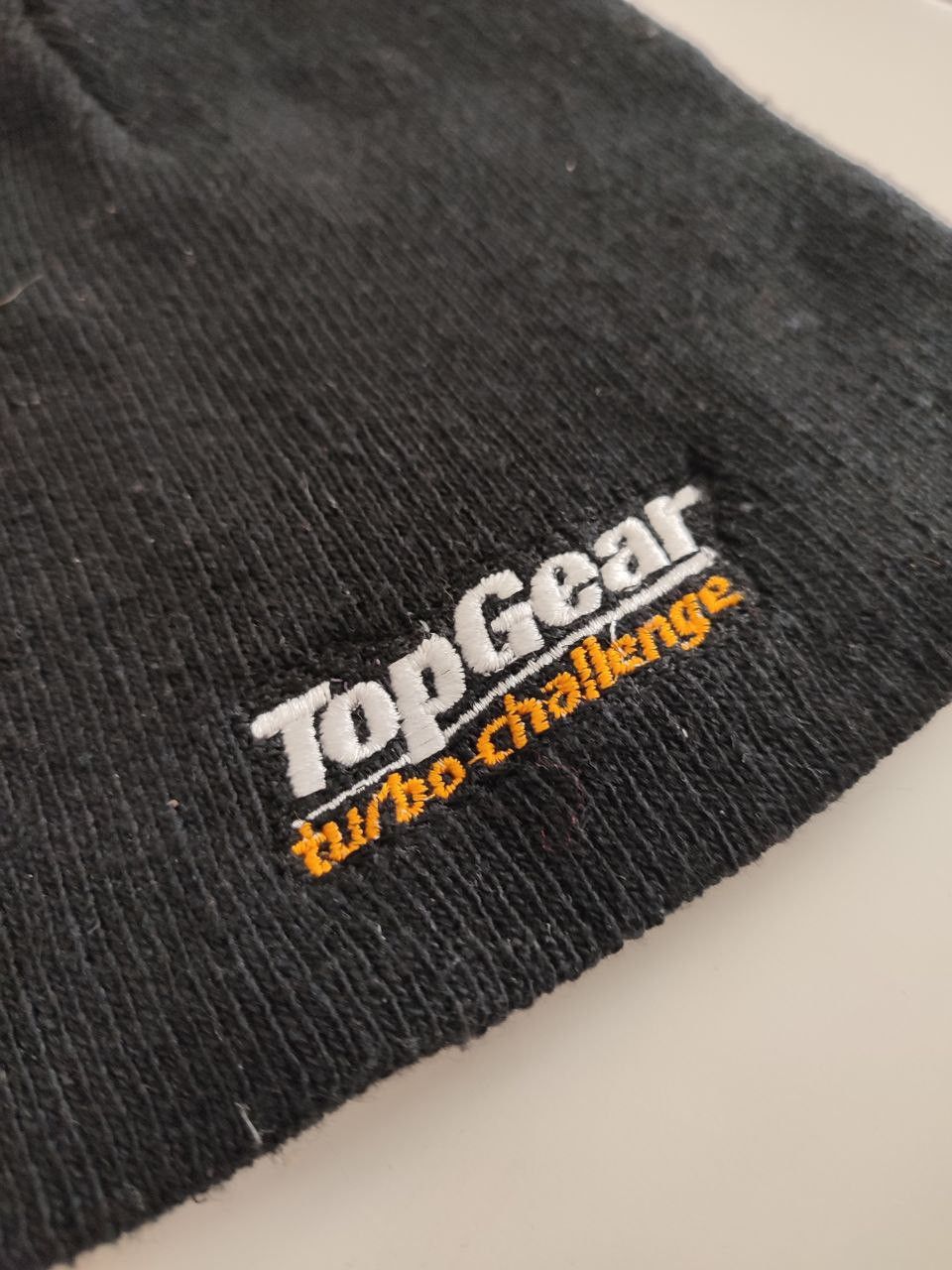 Vintage Vintage Beanie Hat Top Gear Turbo Challenge one size Size ONE SIZE - 3 Thumbnail