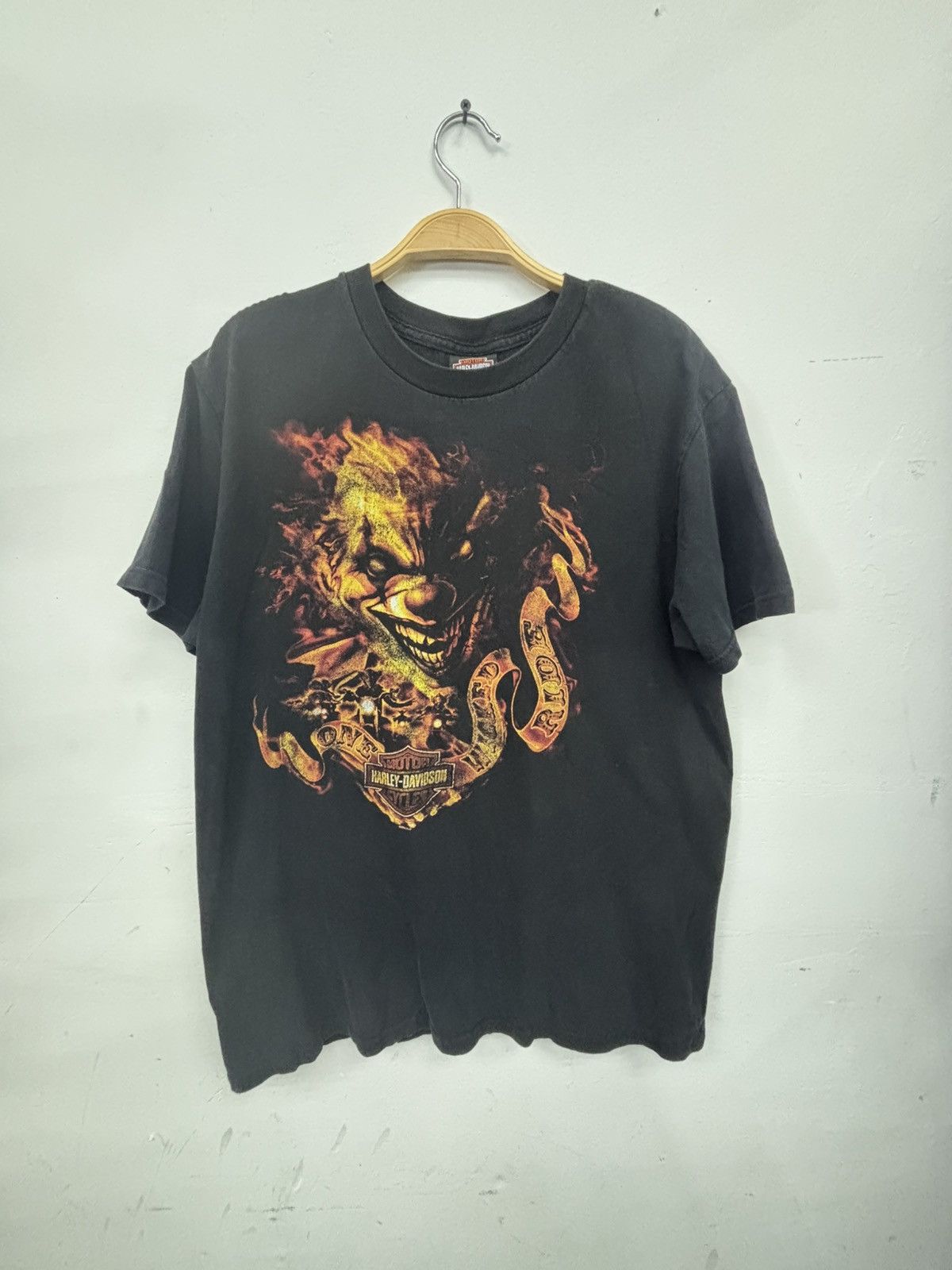 Harley Davidson Harley Davidson “One Wicked Ride” Las Vegas Nevada tee Size US L / EU 52-54 / 3 - 1 Thumbnail