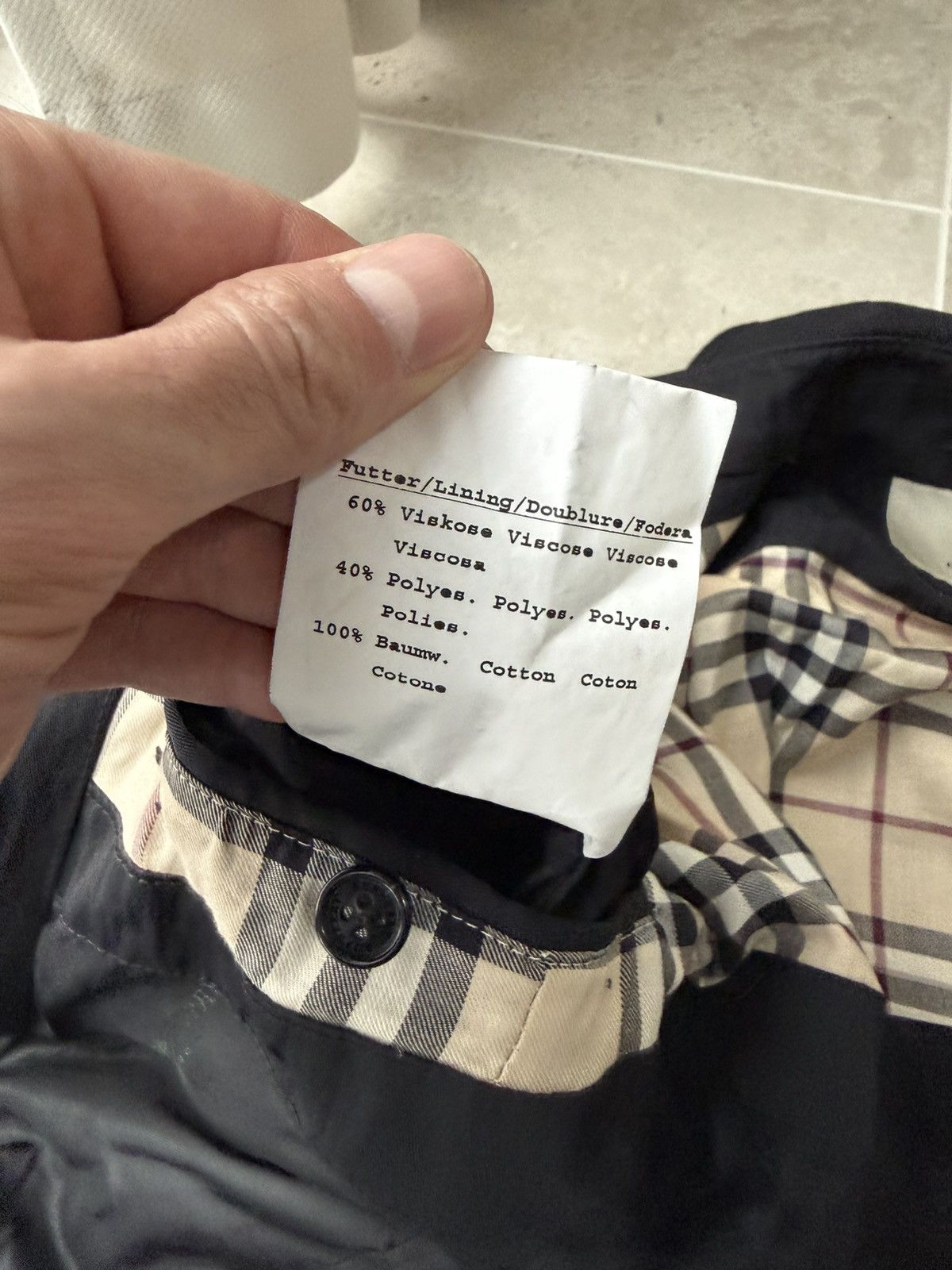 Burberry Burberry Black nova check 90s London jacket Size XS / US 0-2 / IT 36-38 - 7 Thumbnail