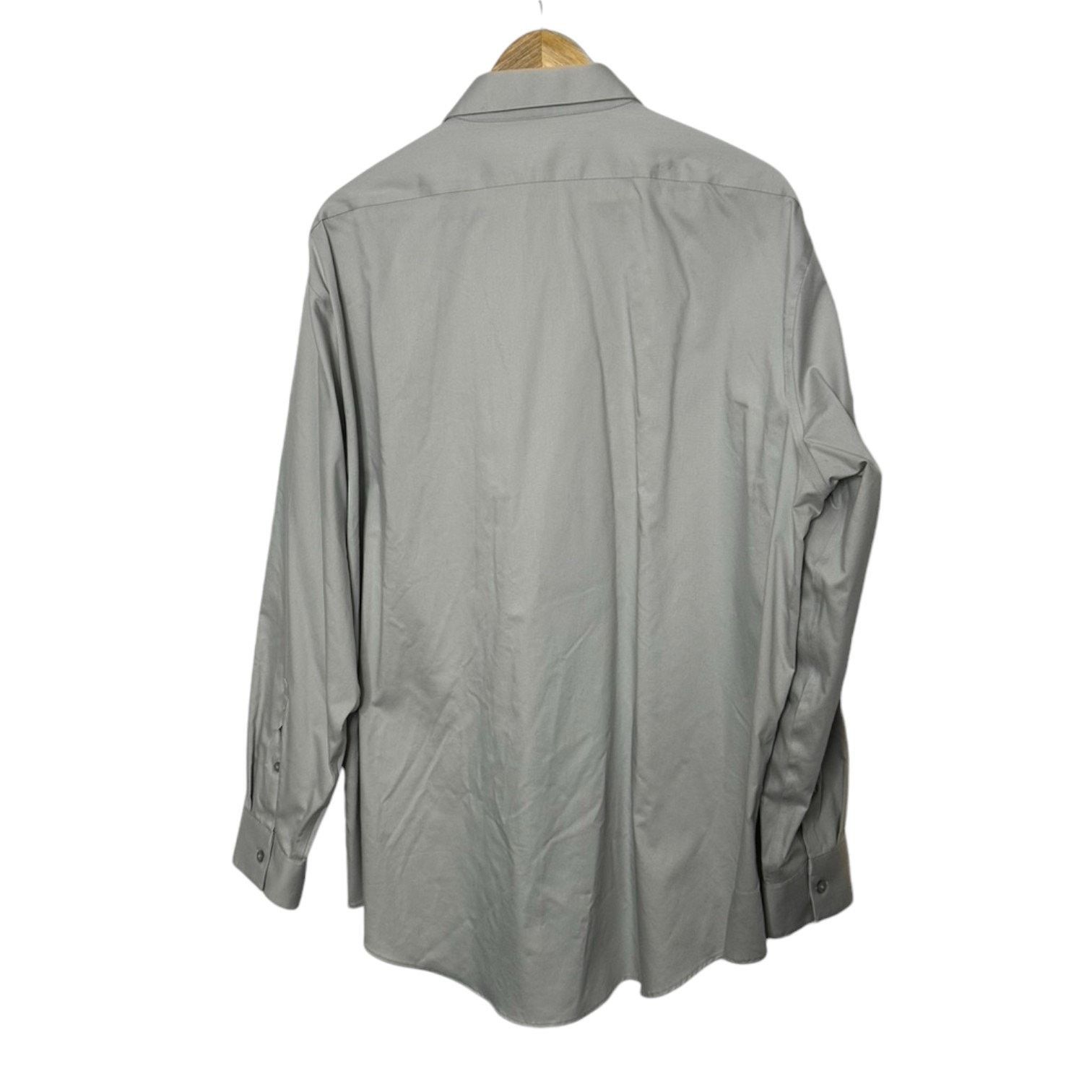 Calvin Klein Calvin Klein Gray Infinite Wrinkle Free Slim Fit Men's 3XL Size US XXL / EU 58 / 5 - 4 Thumbnail